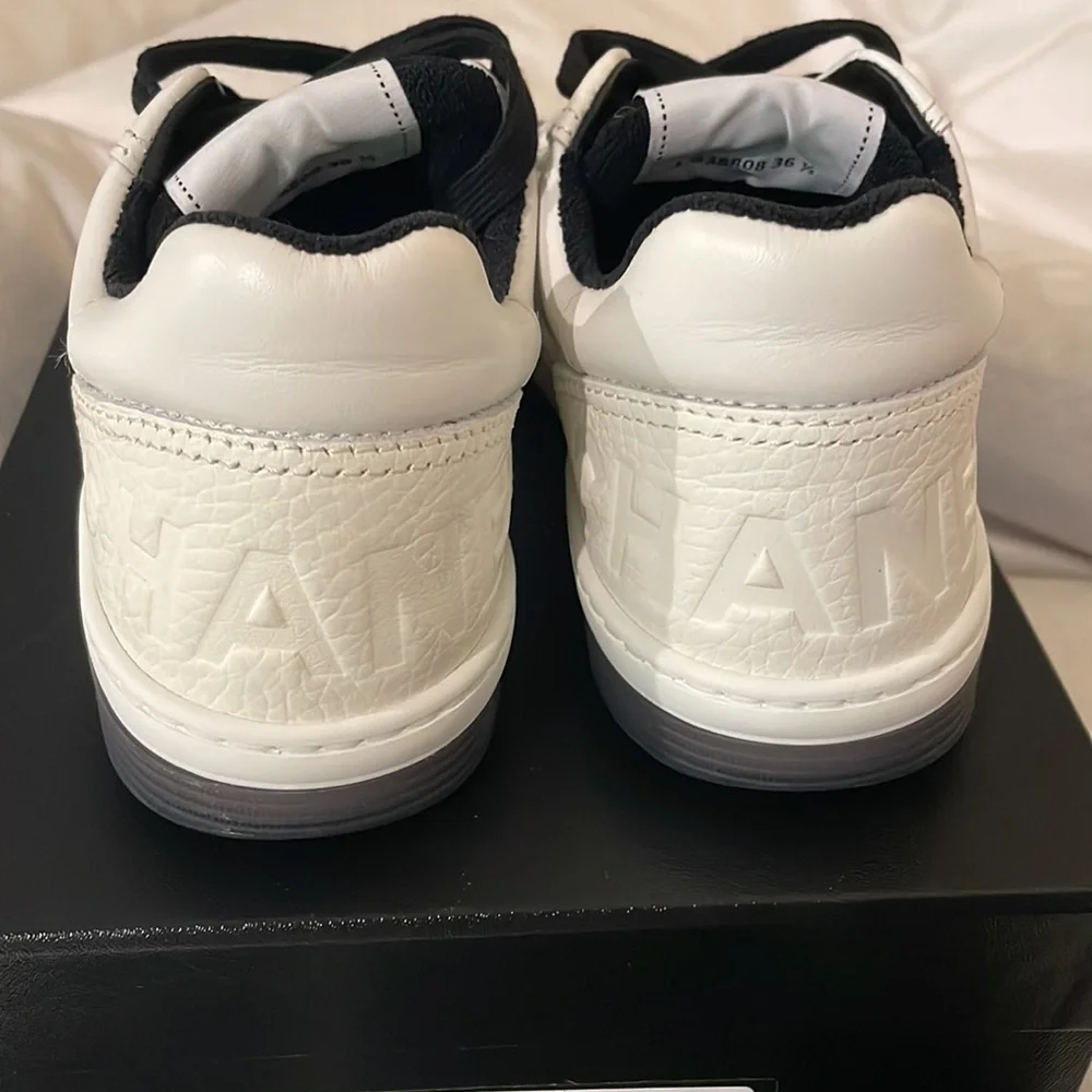 ‼️SOLD‼️ Chanel Logo Sneakers 36.5 - Picture 12 of 13